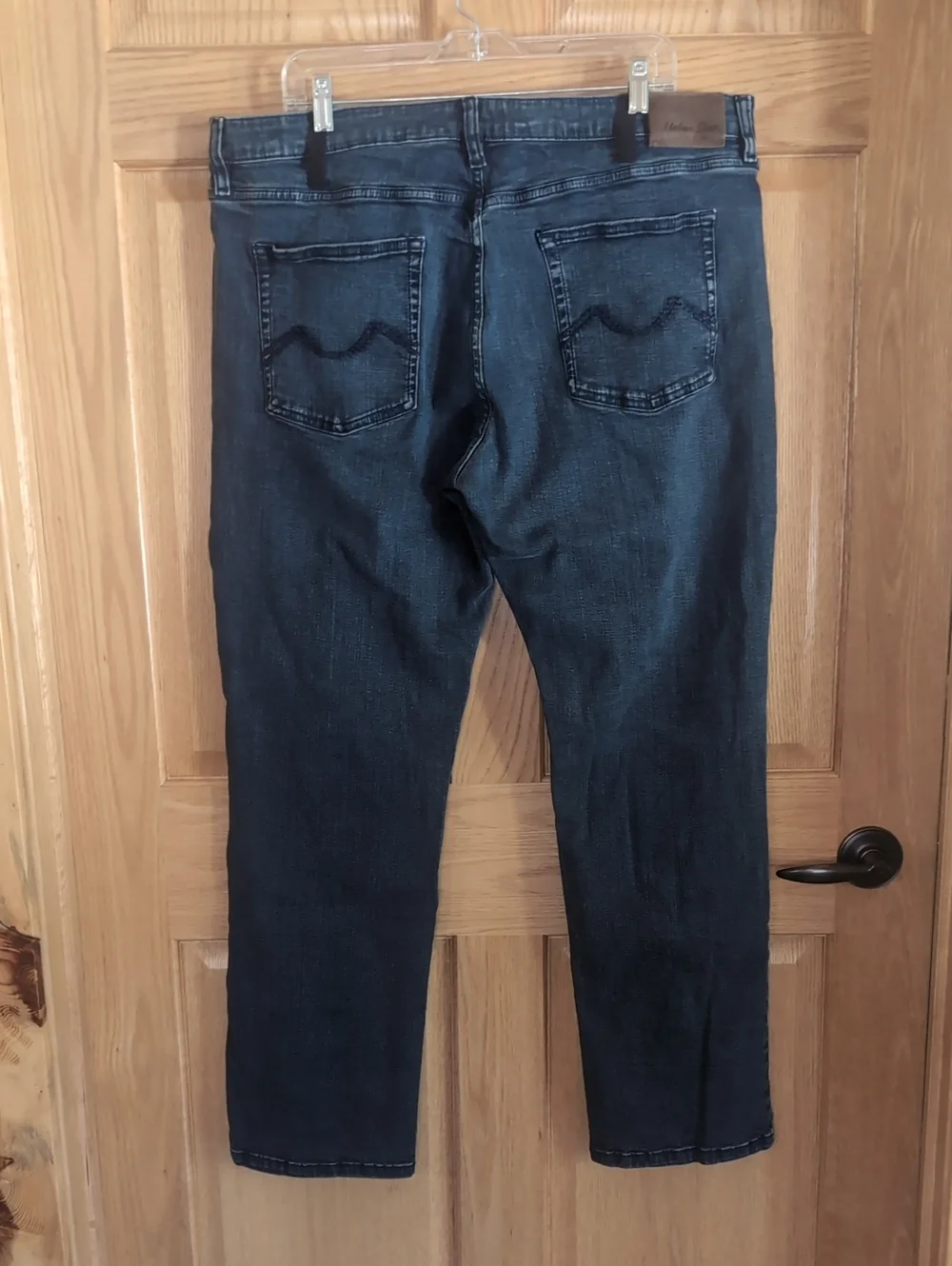 NWOT Sz 40/32 Urban Star Straight-Leg Men's Jeans in Dark Blue Wash